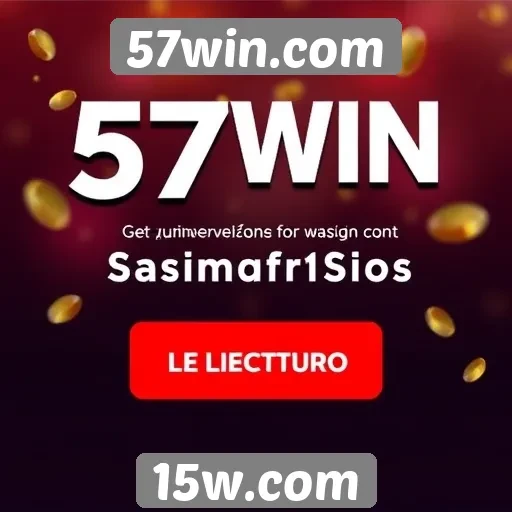Ofertas e promoções frequentes do site 57win.com