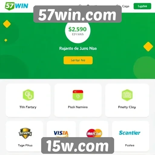 Métodos de pagamento disponíveis na plataforma 57win